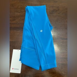 Lululemon Wunder Train Mesh Panel High Rise 25” Size 0 NWT